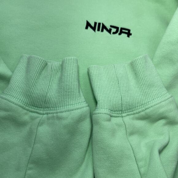 Team Ninja Hoodie Mint Green Headphones Gamer Hoodie Soldout Mens Medium - Picture 13 of 16